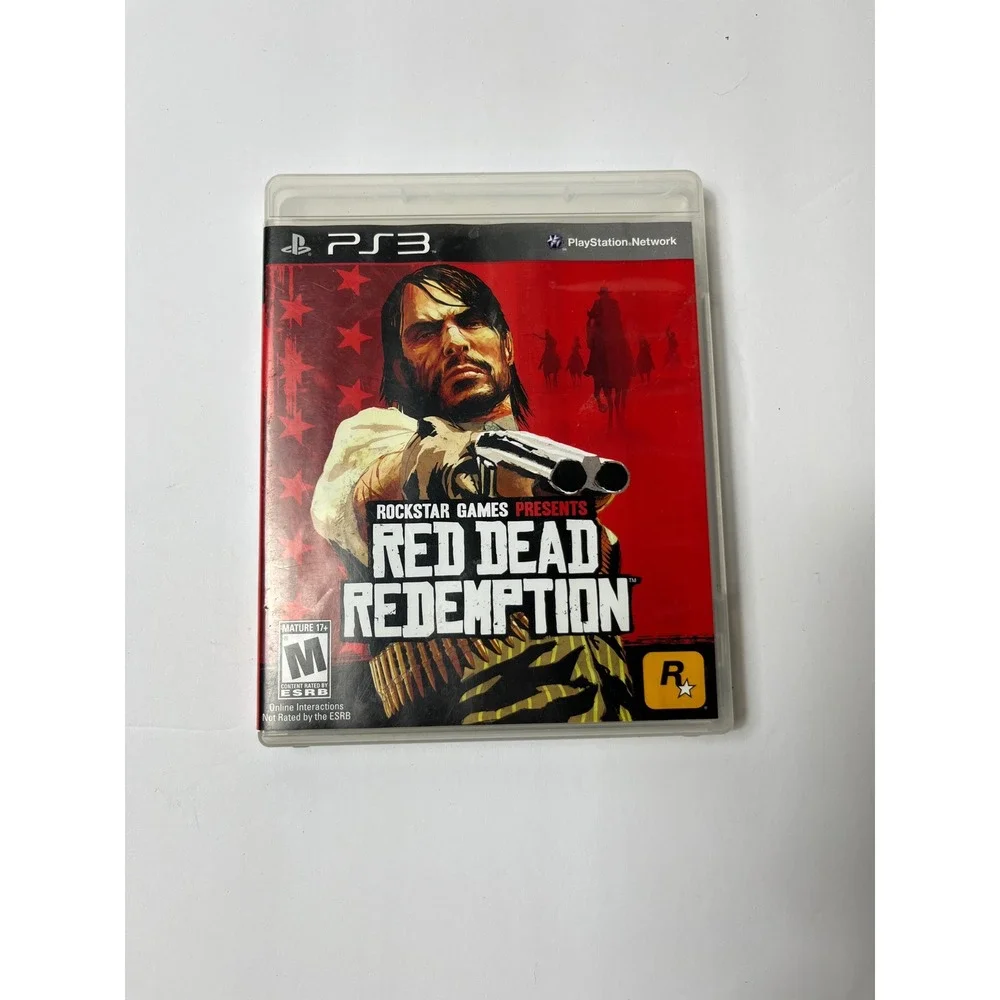 Red Dead‎ Redemption Sony PlayStation 3 PS3 Rockstar Games Western Action CIB